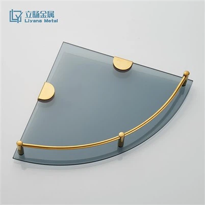 Сірий кутовий душ Caddy